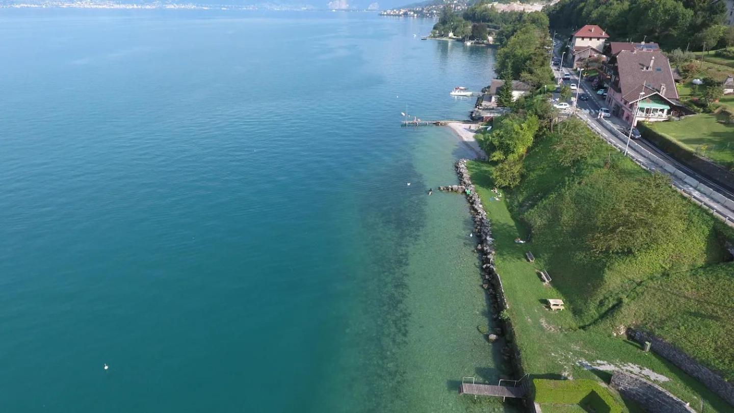 Chez Malou & Hugo Vue Lac Proche Suisse & Stations ! Saint-Gingolph Dış mekan fotoğraf