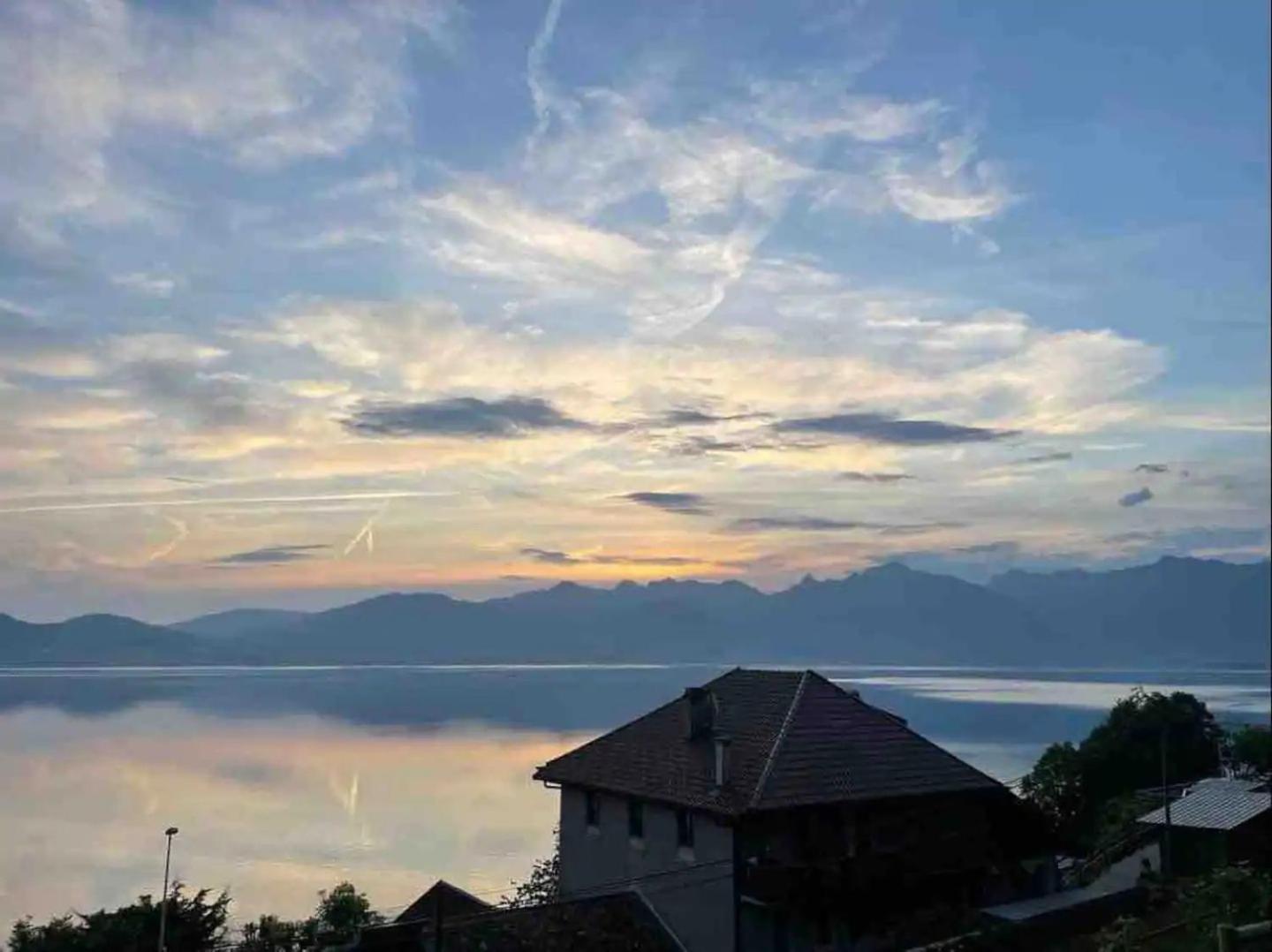 Chez Malou & Hugo Vue Lac Proche Suisse & Stations ! Saint-Gingolph Dış mekan fotoğraf