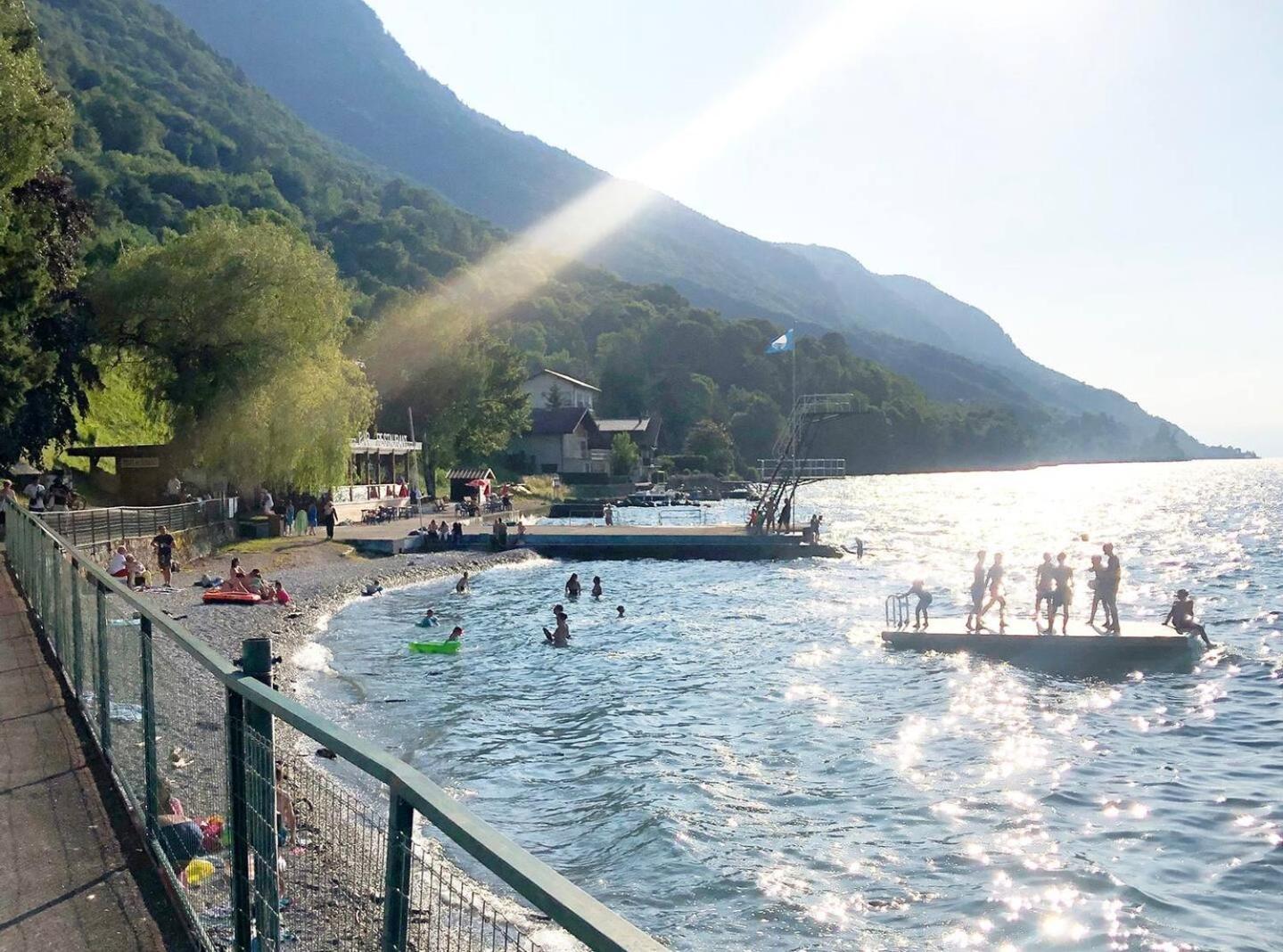 Chez Malou & Hugo Vue Lac Proche Suisse & Stations ! Saint-Gingolph Dış mekan fotoğraf
